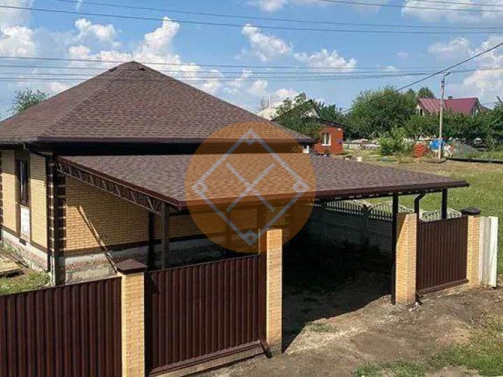 односкатный навес для одного автомобиля