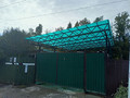 навес из поликарбоната